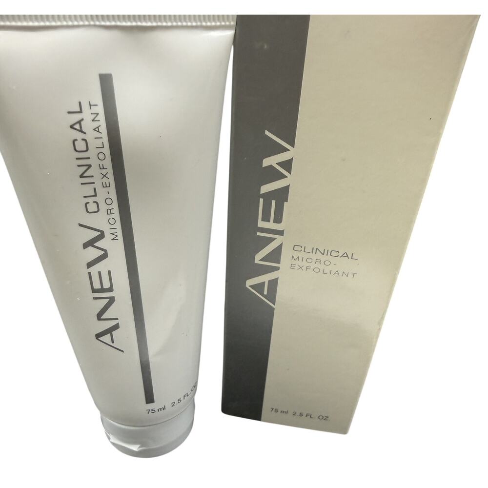✨ Avon ANEW Clinical Micro-Exfoliant 2.5oz New Vintage Retired Skincare - Picture 2 of 2